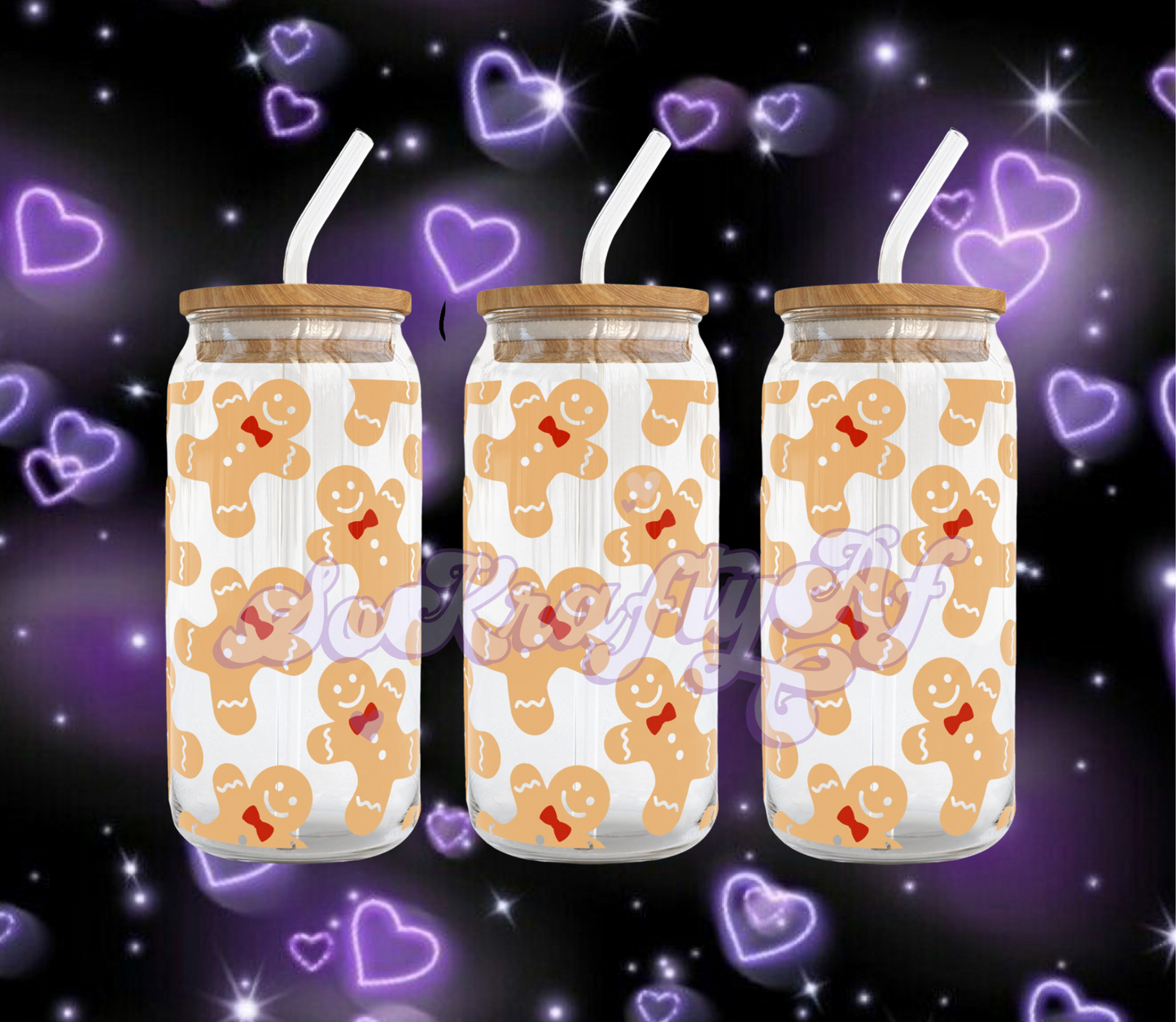 Gingerbread 2.0 Glass Cup