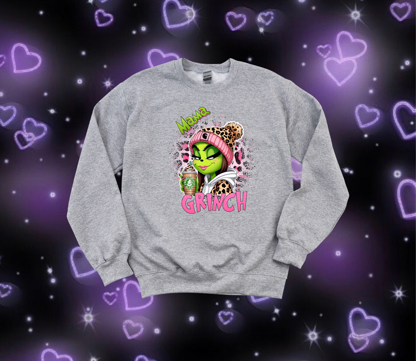 Mama Grinch Crewneck