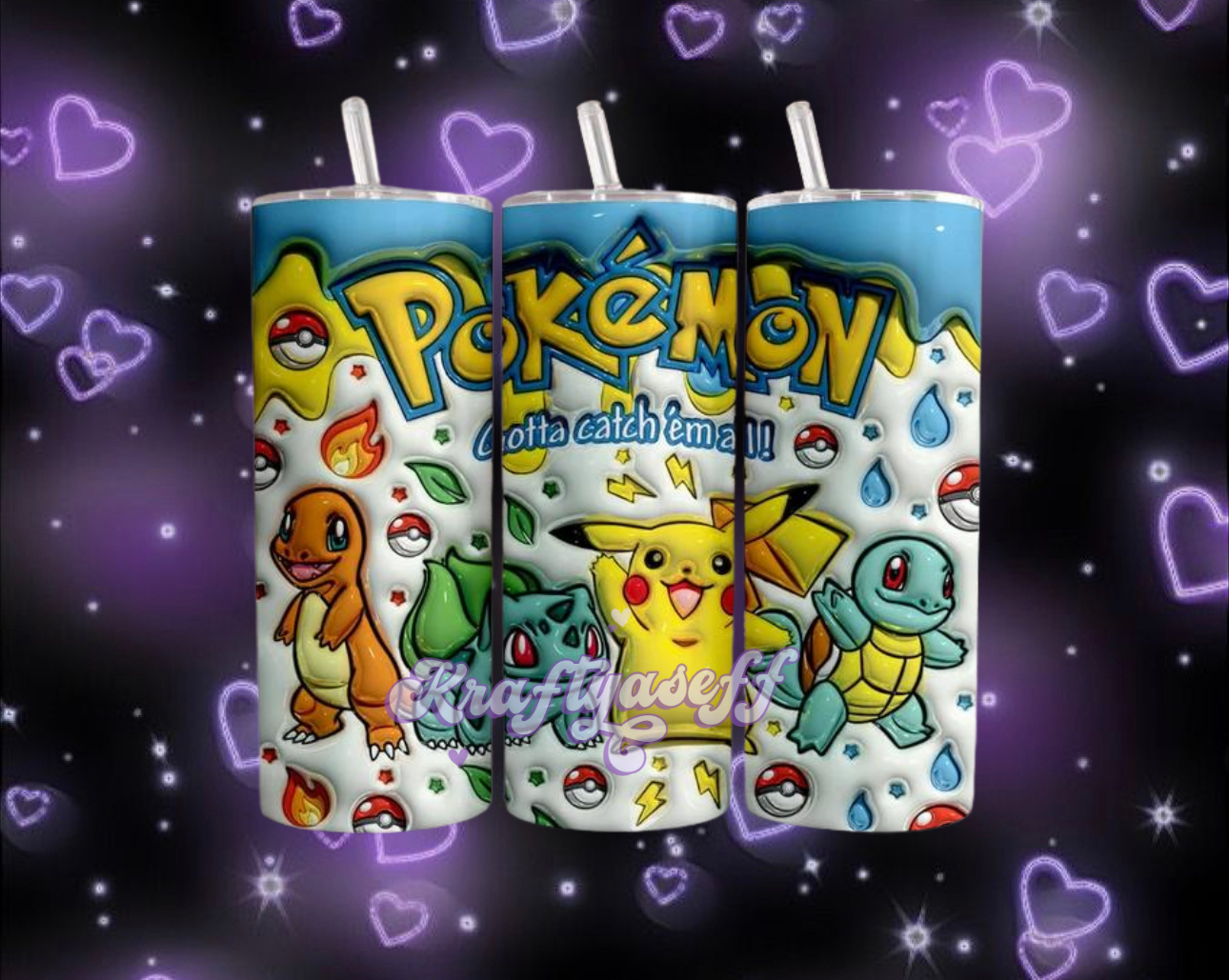 3D Pokémon Tumbler