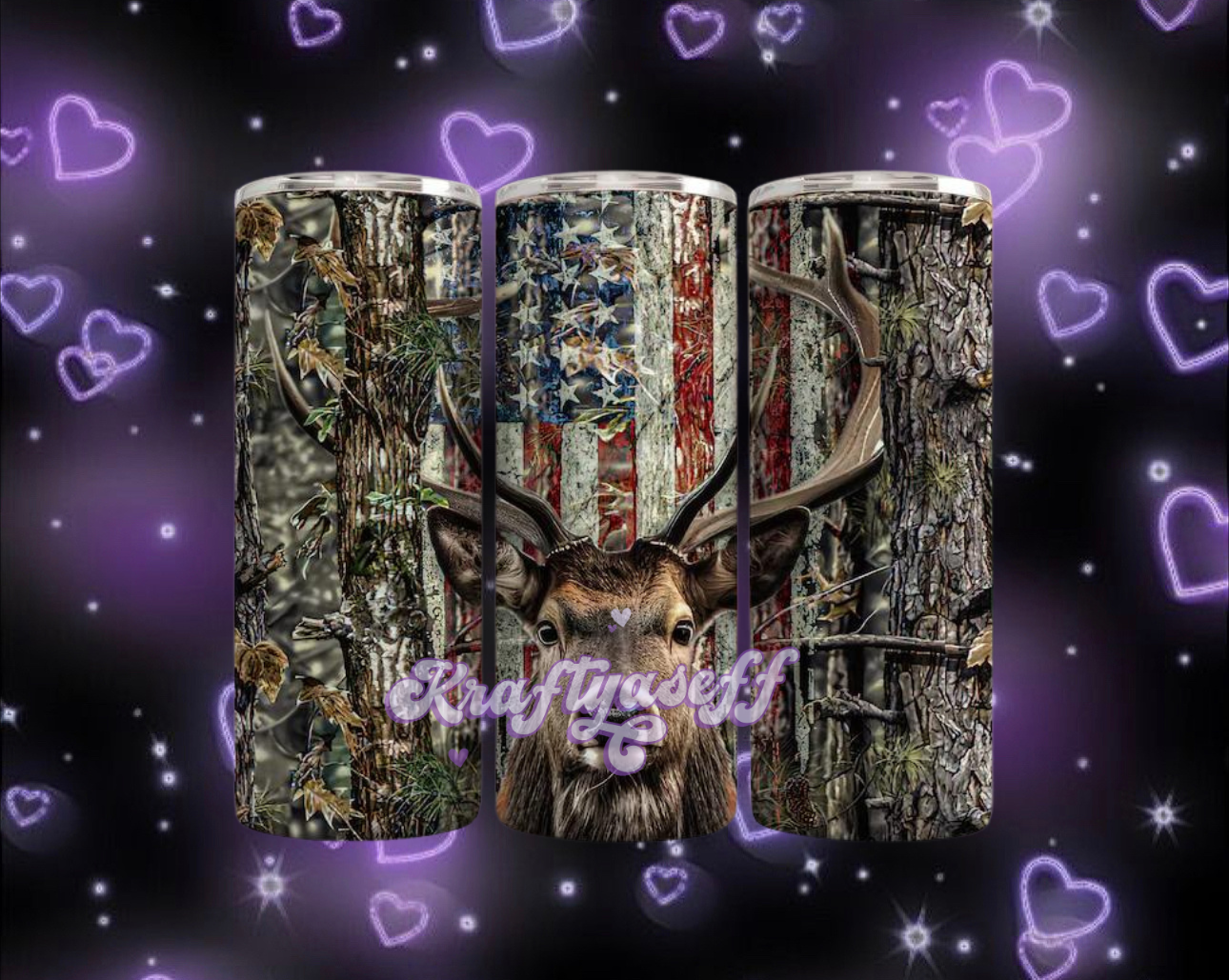 Camouflage Buck Tumbler
