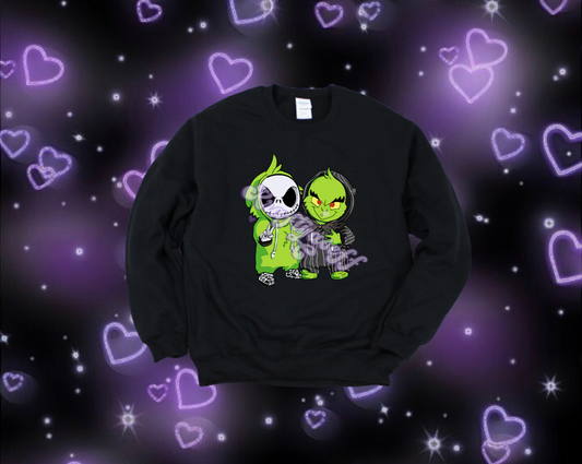 Nightmare Before Grinchmas Crewneck
