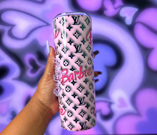 Pink Doll Tumbler